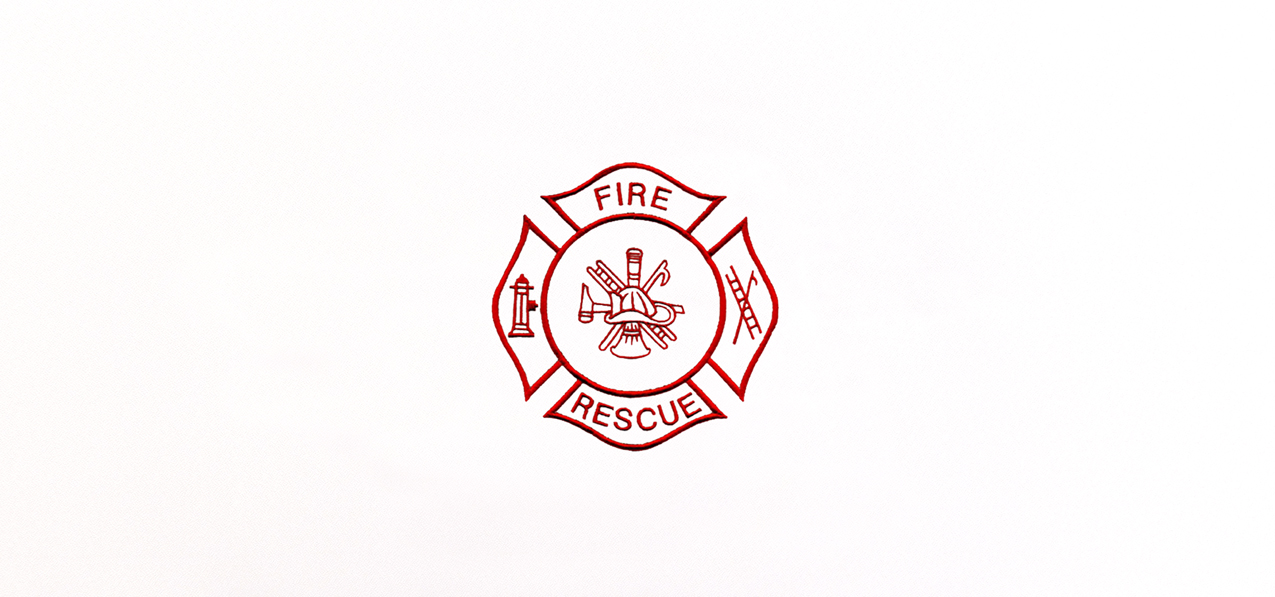 90 6CD0493 Fire Rescue White